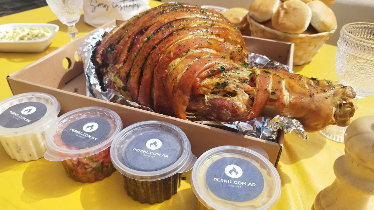 Presentación de pernil